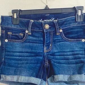 American Eagle Outfitters Indigo Jean Shorts